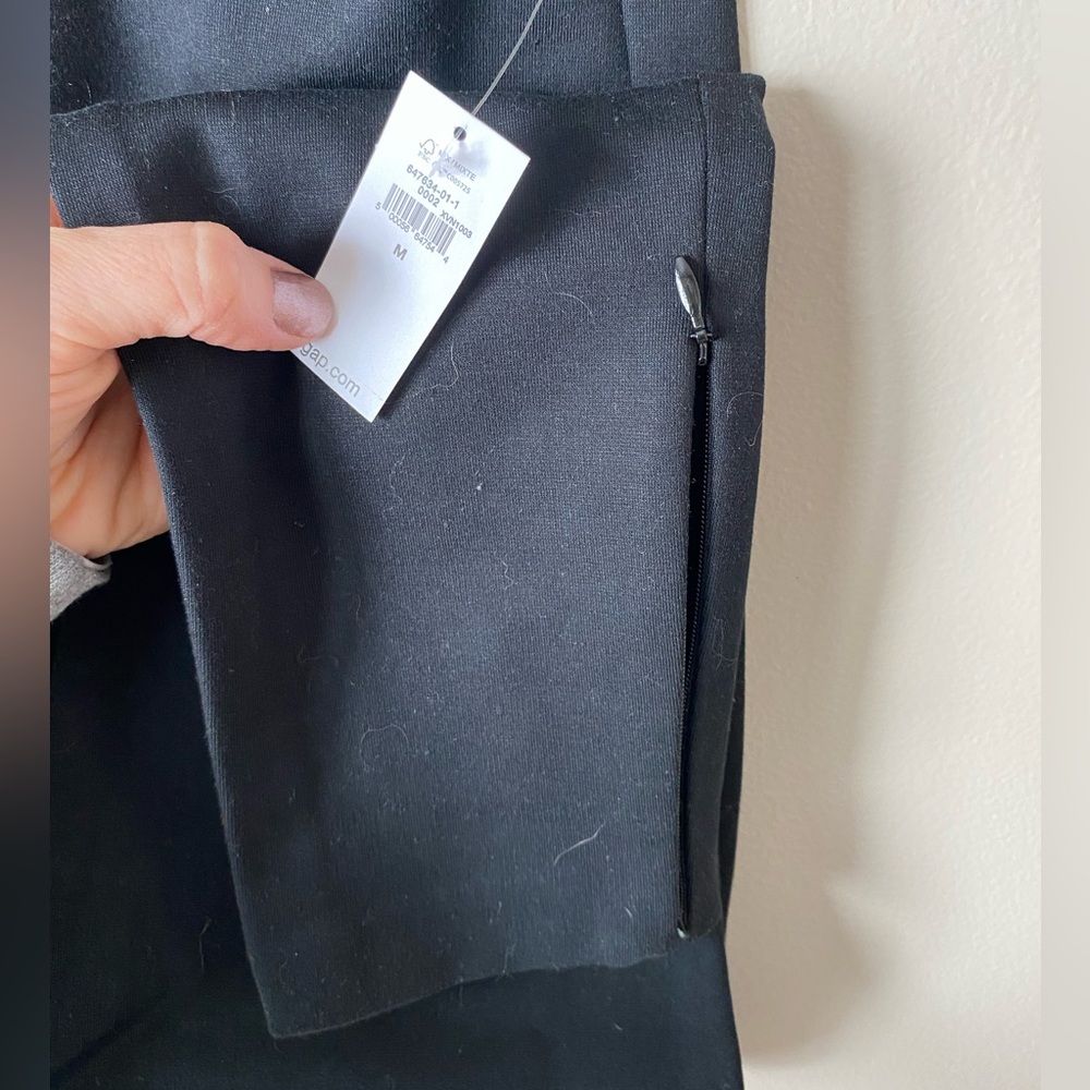 Gap straight leg pants with zipper detail NWT